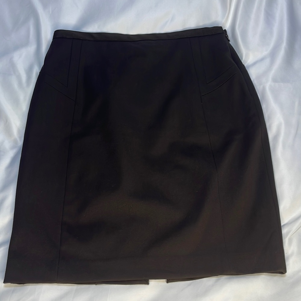 Express Brown pinstriped pencil skirt - Size 8
